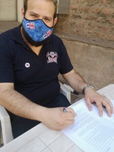 Firma Convenio CDSC Los de Abajo